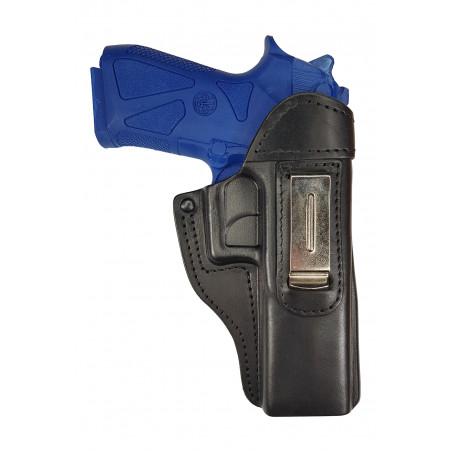 IWB Leather Holster for Beretta 90 Two – Ergonomic, Custom-Fit, Black