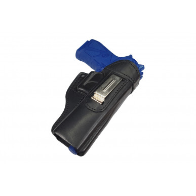 IWB Leather Holster for Beretta 90 Two – Ergonomic, Custom-Fit, Black
