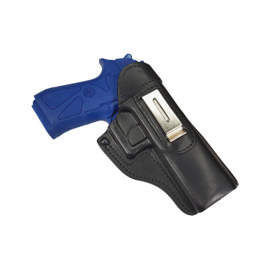 IWB Leather Holster for Beretta 90 Two – Ergonomic, Custom-Fit, Black