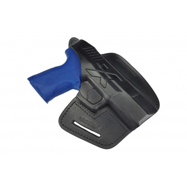 Coldre de Couro para Beretta Px4 Storm OWB – Destro com Botão de Pressão
