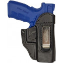 IWB 6 Leder Holster für Springfield XD45 schwarz VlaMiTex