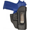IWB 6 Leder Holster für Sig Sauer Sig Pro SP 2340 schwarz VlaMiTex