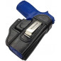 Funda de Cuero IWB 6 para Sig Sauer P250 Carry negra VlaMiTex