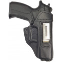 IWB 6 Leder Gürtel Holster für Grand Power K100 schwarz VlaMiTex