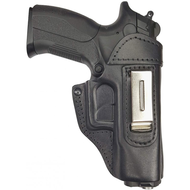 IWB 6 Leather Belt Holster for Grand Power K100 Black VlaMiTex IWB 6 Leather Belt Holster for Grand Power K100 Black VlaMiTex