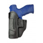 IWB 6 Genuine Leather Holster for Walther PPX Black VlaMiTex IWB 6 Genuine Leather Holster for Walther PPX Black VlaMiTex