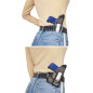 OWB / IWB 5-5 Leder Holster für Walther PP Manurhin schwarz VlaMiTex OWB / IWB 5-5 Leder Holster für Walther PP Manurhin schwarz VlaMiTex