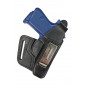 OWB / IWB 5-5 Leder Holster für Walther PPK schwarz VlaMiTex OWB / IWB 5-5 Leder Holster für Walther PPK schwarz VlaMiTex