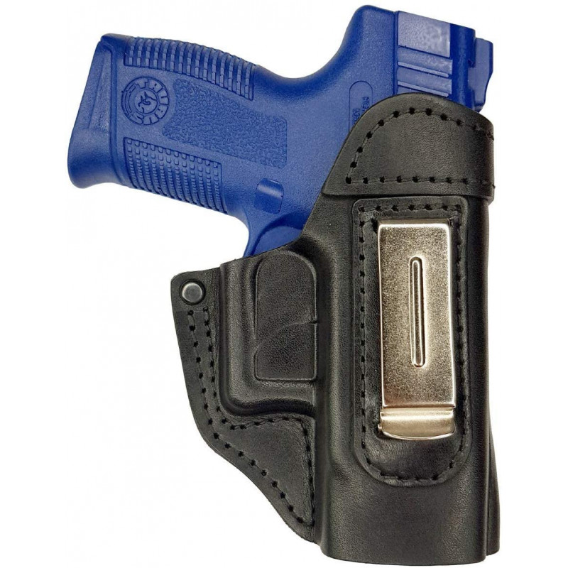 IWB 5 кожаная кобура для Taurus Millennium Pro 140 черная VlaMiTex IWB 5 кожаная кобура для Taurus Millennium Pro 140 черная VlaMiTex
