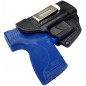 IWB 5 Leather Holster for Smith & Wesson Shield Black VlaMiTex IWB 5 Leather Holster for Smith & Wesson Shield Black VlaMiTex