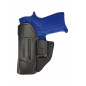 IWB 5 Leather Holster for Smith & Wesson 6906 Black VlaMiTex