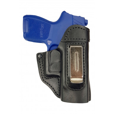 IWB-nahkakotelo Sig Sauer P250 Subcompact – kompakti, turvallinen, musta
