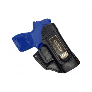 IWB-nahkakotelo Sig Sauer P250 Subcompact – kompakti, turvallinen, musta