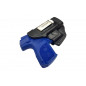 Funda de cuero IWB 5 para Ruger SR9 Compact negra VlaMiTex