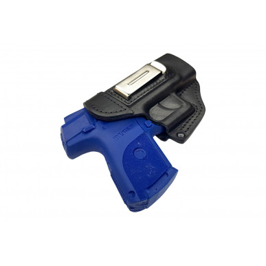 IWB 5 真皮槍套 適用 Ruger SR9 Compact 黑色 VlaMiTex