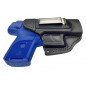 Funda de cuero IWB 5 para Ruger SR9 Compact negra VlaMiTex