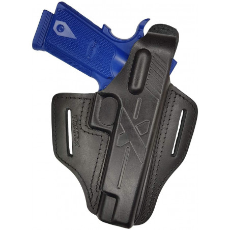 Leather Holster for Sig Sauer 1911 OWB – Right-Handed with Snap Button