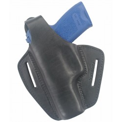B2Li Leder Gürtel Holster für Glock 21 schwarz für Linkshänder