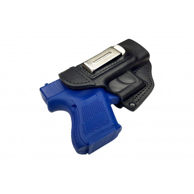 IWB Holster for Glock 26–39 – Leather Holster for Subcompact Pistols