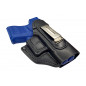 IWB 5 Leather Holster for Glock 26 27 28 29 30 33 36 39 Black VlaMiTex IWB 5 Leather Holster for Glock 26 27 28 29 30 33 36 39 Black VlaMiTex