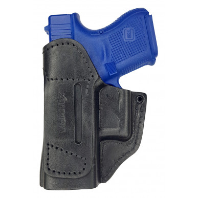 IWB Holster for Glock 26–39 – Leather Holster for Subcompact Pistols