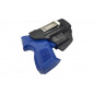 Funda de cuero IWB 5 para FN FNS-9c negra VlaMiTex