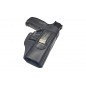 IWB 4 Leather Holster for Smith & Wesson M&P45 Black VlaMiTex IWB 4 Leather Holster for Smith & Wesson M&P45 Black VlaMiTex