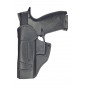 IWB 4 Leather Holster for Smith & Wesson M&P45 Black VlaMiTex IWB 4 Leather Holster for Smith & Wesson M&P45 Black VlaMiTex