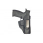 IWB 4 Leather Holster for Smith & Wesson M&P40 Black VlaMiTex IWB 4 Leather Holster for Smith & Wesson M&P40 Black VlaMiTex