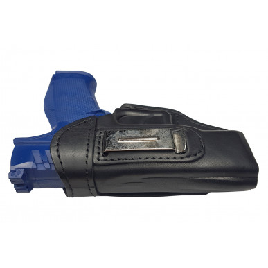 Holster en cuir IWB pour Walther PDP 4 pouces – Gaucher, plat et sécurisé