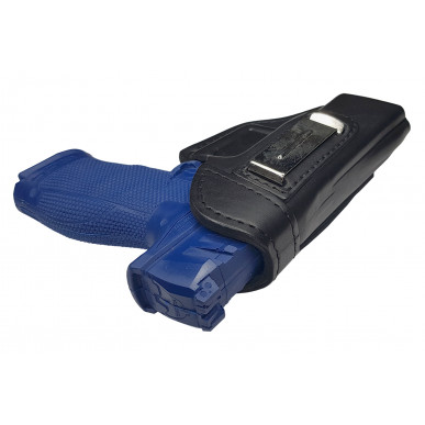 IWB kožené pouzdro pro Walther PDP 4 palce – levák, ploché a bezpečné