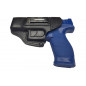 IWB 3Li Holster en cuir pour Walther PDP canon 4 pouces noir pour gauchers IWB 3Li Holster en cuir pour Walther PDP canon 4 pouces noir pour gauchers