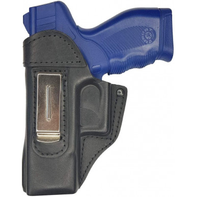 Funda de cuero IWB para Taurus PT 24 – zurdo, estable y discreta