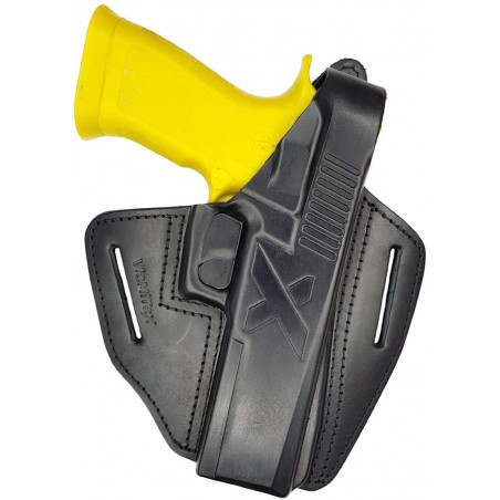 Leder Holster für Sig Sauer LDC 2 II OWB – Rechtshänder mit Druckknopf