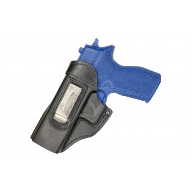 IWB 가죽 홀스터, Sig Sauer P229 – 왼손잡이용, 컴팩트하고 눈에 띄지 않음