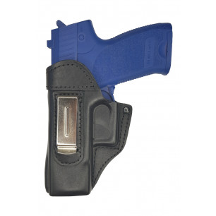 IWB kožené pouzdro pro HK P10 USP Compact – Levák, kompaktní a bezpečné