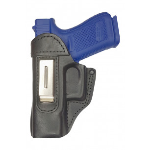 IWB kožené pouzdro pro Glock 19–45 – levák, skryté & robustní