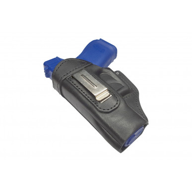 Funda de cuero IWB para Glock 19–45 – zurdo, oculta y robusta