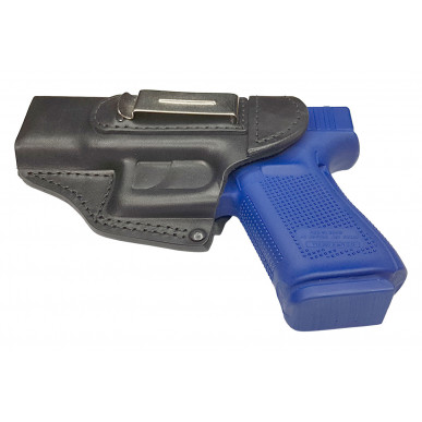 Funda de cuero IWB para Glock 19–45 – zurdo, oculta y robusta