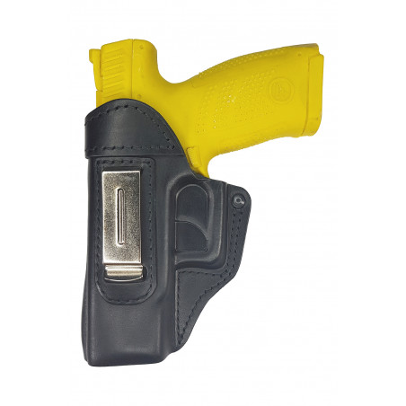 IWB kožené pouzdro pro CZ P-10c – pro leváky & nenápadné