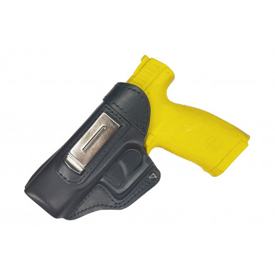 IWB kožené puzdro pre CZ P-10c – pre ľavákov & nenápadné