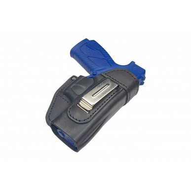 IWB लेदर होल्स्टर फॉर Bersa BP9cc – पतला, सुरक्षित, काला