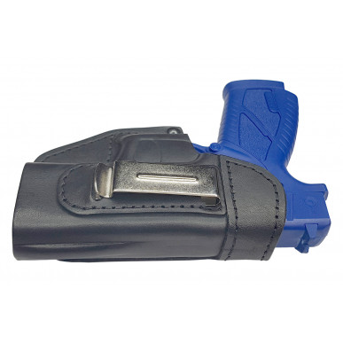 IWB kožené pouzdro pro Bersa BP9cc – štíhlé, bezpečné, černé