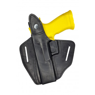 Leather Holster for Sig Sauer P320 X-Five OWB – Right-Handed with Snap Button