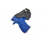 IWB 8 Leather Holster for CZ 75 Compact Black VlaMiTex