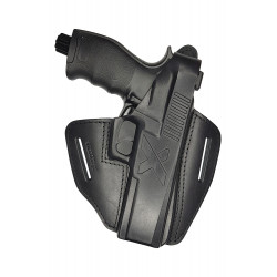 Leather Holster for Umarex T4E HDP 50 OWB – Right-Handed with Snap Button