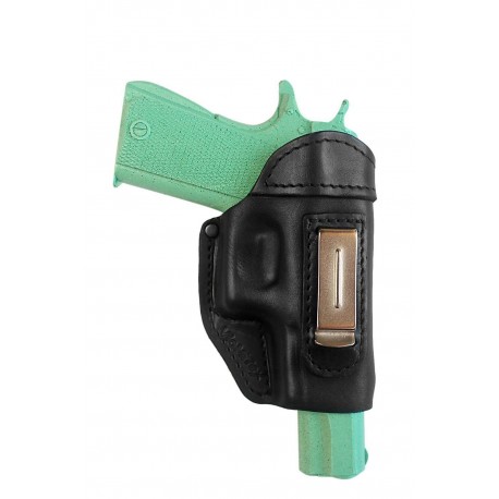 IWB 3 Leather Holster for Walther PPQ M2 black VlaMiTex