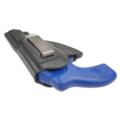 IWB 12 Leather Revolver Holster for Smith & Wesson 60 Barrel 3 Inch