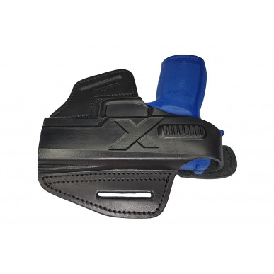 Nahkakotelo Sig Sauer P250c OWB – Oikeakätinen, painonapilla