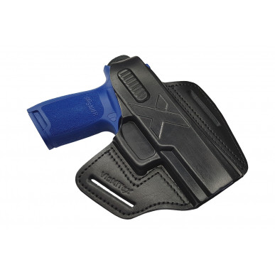 Nahkakotelo Sig Sauer P250c OWB – Oikeakätinen, painonapilla